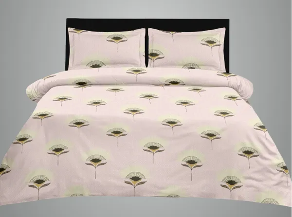 Cotton_|_Super_King_Size_|_Bedsheet_|_Pink_Color_With_2_Pillow_Covers_|_-_Sparsha