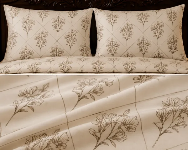 Cotton_|_Super_King_Size_|_Flat_Bedsheet_|_Floral_White_and_Black_With_2_Pillow_Covers|_-_Black_and_White
