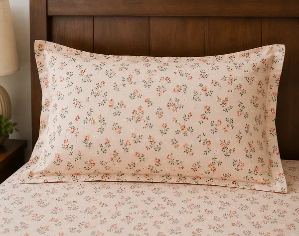 Gems_Aura_Fitted_-_Peach_King_Fitted_Bedsheet