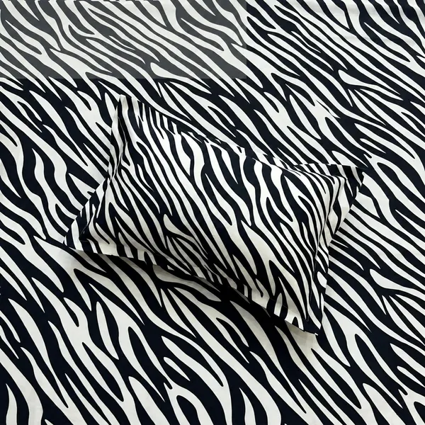 Gulmohar-_Black_and_White_Super_King_Size_Bedsheet