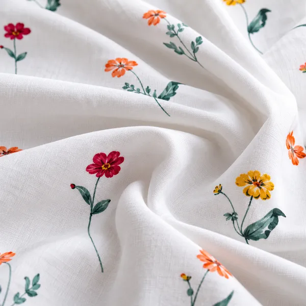 Cotton_|_Super_King_Size_|_Flat_Bedsheet_|_White_With_Yellow_|_2_Pillow_Covers|_-_Satrang