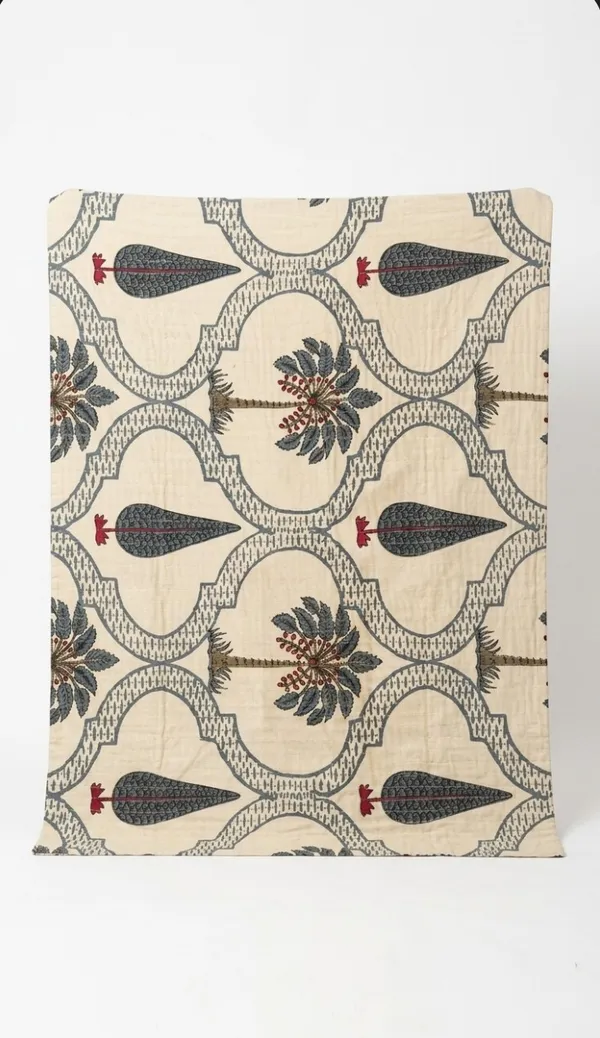 Cotton_Quilted_|_Double_Bed_Size_Bedcover_|_Beige_and_Blue_Bedcover_With_2_Quilted_Pillow_Covers_|_-_Komal_Sparsh