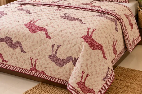 Cotton_|_Single_Bed_Size_Pair|_Dual_Sided_Dohar_|_-_Lehriya_Dohar