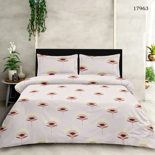 Cotton_|_Super_King_Size_|_Bedsheet_|_Multi_Color_With_2_Pillow_Covers_|_-_Sparsha