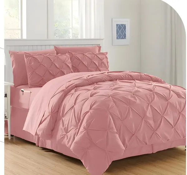 Ek_Rang_-_Pink_Comforter_Set_With_Cotton_Double_Bedsheet_And_Pillow_Cover