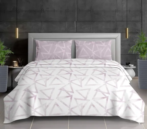 White_Cotton_Double_Bedsheet_And_Pillow_Cover_For_Home_And_Decor