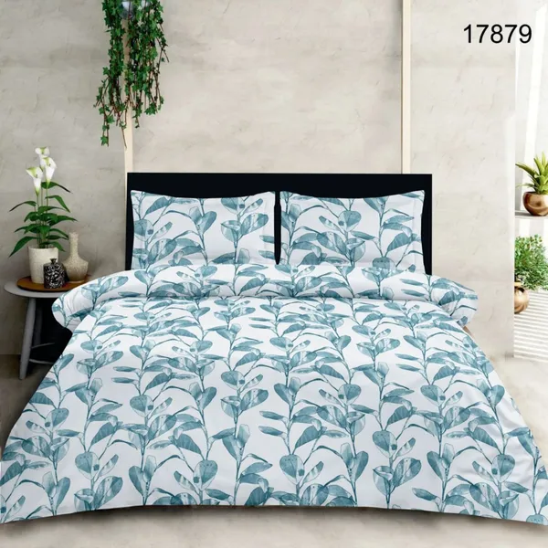 Cotton_|_Super_King_Size|_Flat_Bedsheet_|_Sky_Blue_|_2_Pillow_Covers|_-_Sootra