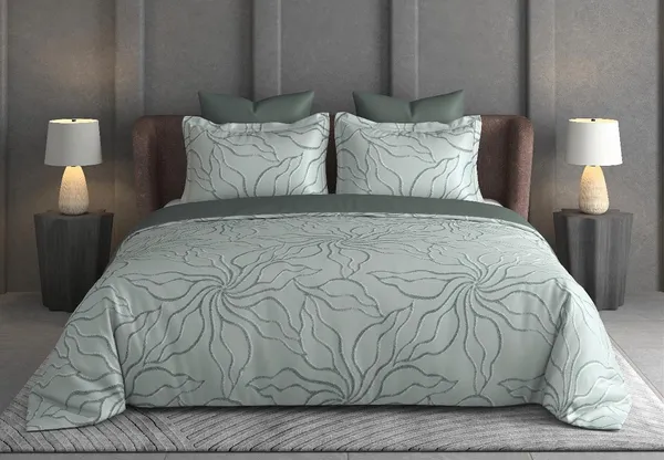 Patra_Katha_Sangrah_-_Green_Cotton_Double_Bedsheet_And_Pillow_Covers