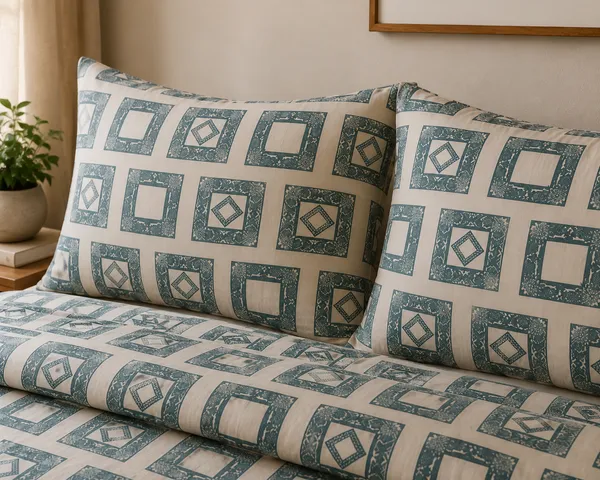 Ojas_Collection_-_Green_Print_Superking_Cotton_Bedsheet