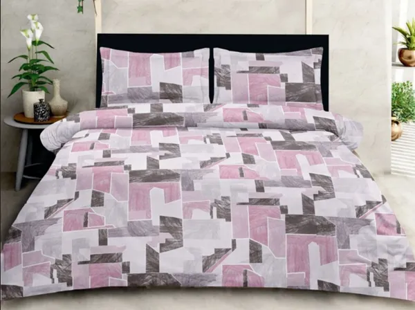 Cotton_|_Super_King_Size|_Flat_Bedsheet_|Multicolor_|_2_Pillow_Covers|_-_Sootra
