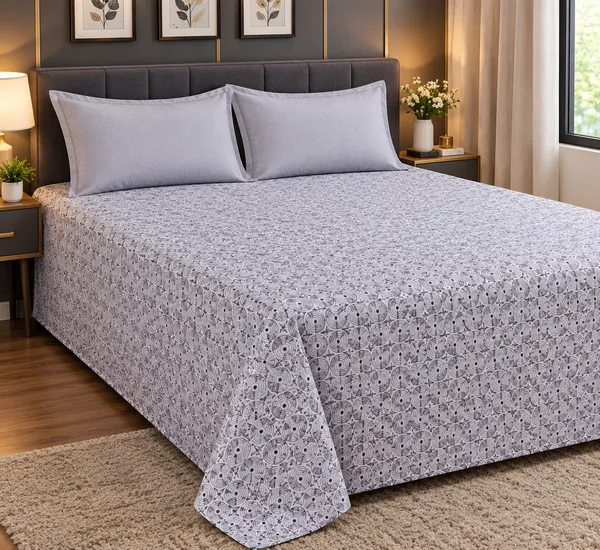 Platinum_-_Brown_King_Size_Bedsheet_With_Fragrance