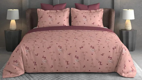 Cotton_|_Super_King_|_Flat_Bedsheet_|_Peach_|_2_Pillow_Covers|_-_Patra_Katha_Sangrah
