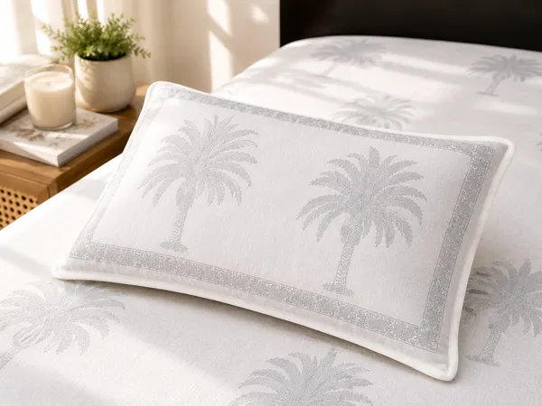 Cotton_|__King_Size_|_Flat_Bedsheet_|_Cream_With_Brown_Design_|_2_Pillow_Covers_With_Lace|_-_Jack_Jone