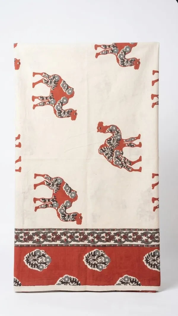 Cotton_|_King_Size_|_Flat_Bedsheet_|_Off_White_and_Brown_Print_With_2_Pillow_Covers|_-_Royal_Walk