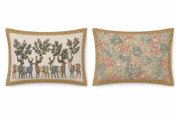 Cotton_|_King_Size_|_Flat_Bedsheet_|_Brown_With_Deer_Print_With_2_Pillow_Covers|_-_Royal_Walk