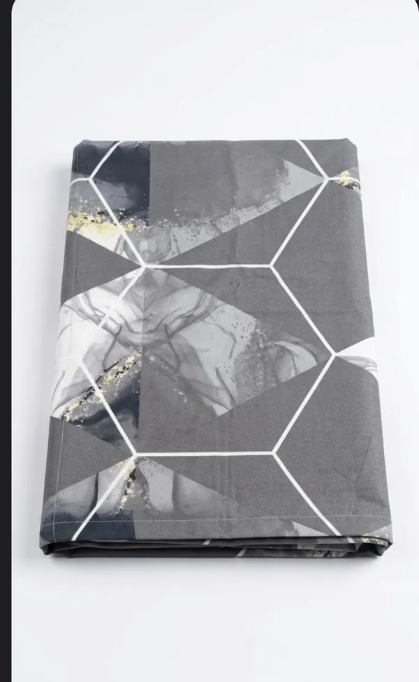 Cotton_|_King_Size_|_Fitted_Bedsheet_|_Grey_With_2_Pillow_Covers_|_-_Snug_Fitted