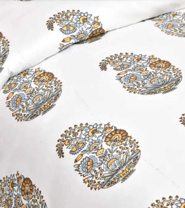 Star_loom_-_White_and_Yellow_Handblock_Super_King_Size_Cotton_King_for_Home_and_Decor