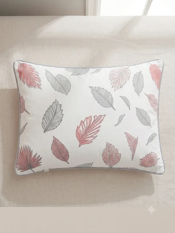 Glace_Cotton_|_Super_King_Size_|_Flat_Bedsheet_|_White_With_Pink_and_Grey_With_2_Pillow_Covers|_-_Vyom