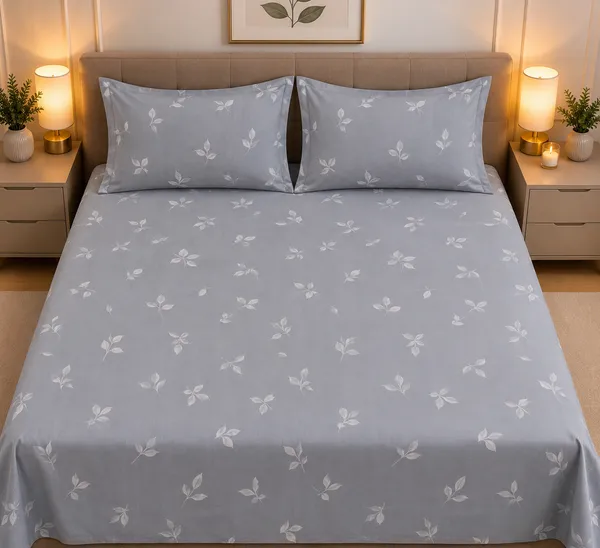 Cotton_|_Super_King_Size_|_Flat_Bedsheet_|_Dark_Grey_|_2_Pillow_Covers|_-_Royal_Abha_Pushp