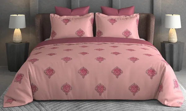 Cotton_|_Super_King_|_Flat_Bedsheet_|_Pink_|_2_Pillow_Covers|_-_Patra_Katha_Sangrah