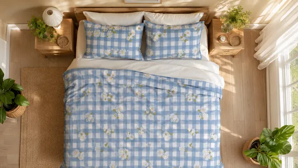 Glace_Cotton_|_Super_King_Size_|_Flat_Bedsheet_|_Blue_With_White_Flowers_With_2_Pillow_Covers_|_-_Sukoon