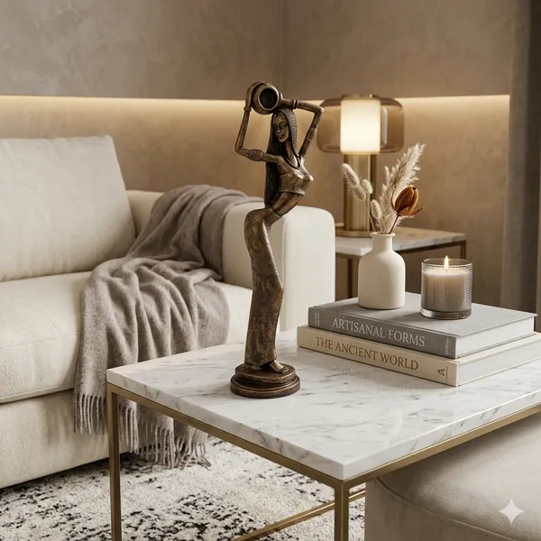 Bronze_Finish_Lady_with_Pot_Showpiece_|_Elegant_Woman_Figurine_Statue_|_Modern_Home_Decor_Item_for_Living_Room,_Office_&_Shelf_|_Premium_Polyresin_Decorative_Sculpture_(51.5_cm)