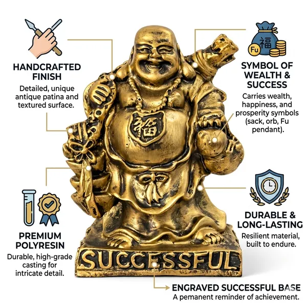 Laughing_Buddha_Statue_for_Home_Decor_|_Antique_Gold_Polyresin_Feng_Shui_Idol_for_Wealth,_Success_&_Prosperity_|_Lucky_Buddha_Showpiece_for_Office_Desk,_Living_Room_&_Gift_(16_cm)