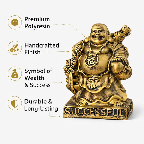 Laughing_Buddha_Statue_for_Home_Decor_|_Antique_Gold_Polyresin_Feng_Shui_Idol_for_Wealth,_Success_&_Prosperity_|_Lucky_Buddha_Showpiece_for_Office_Desk,_Living_Room_&_Gift_(16_cm)