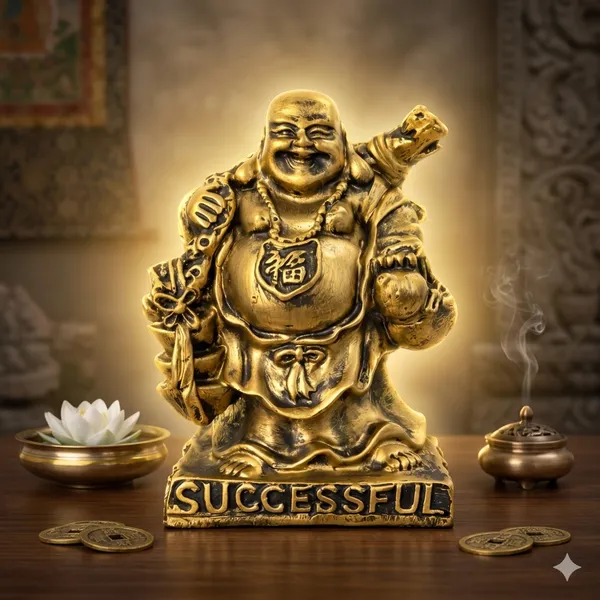 Laughing_Buddha_Statue_for_Home_Decor_|_Antique_Gold_Polyresin_Feng_Shui_Idol_for_Wealth,_Success_&_Prosperity_|_Lucky_Buddha_Showpiece_for_Office_Desk,_Living_Room_&_Gift_(16_cm)