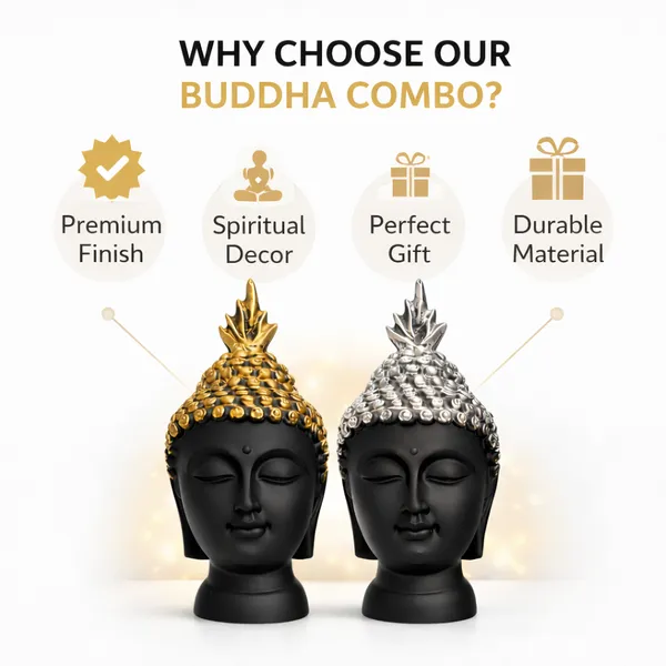 Lord_Buddha_Face_Idol_Combo_Set_|_Gold_&_Silver_Decorative_Showpiece_for_Home_&_Office