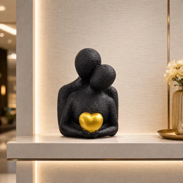 Romantic_Couple_Showpiece_with_Golden_Heart_|_Modern_Love_Statue_for_Home_Decor,_Gift_Item,_Living_Room_Decoration