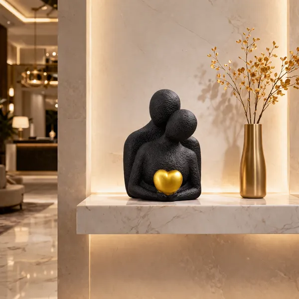 Romantic_Couple_Showpiece_with_Golden_Heart_|_Modern_Love_Statue_for_Home_Decor,_Gift_Item,_Living_Room_Decoration