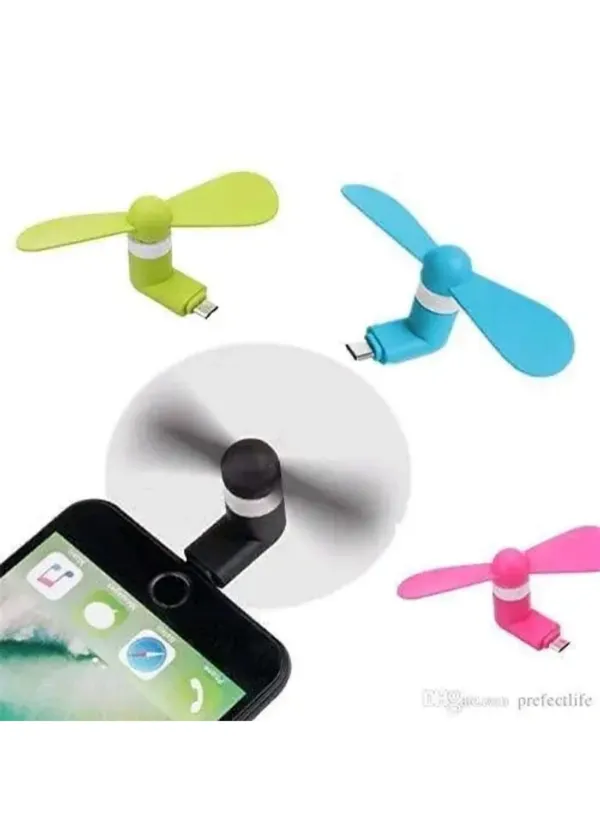 Green_V8_Fan_For_Mobile_Phones