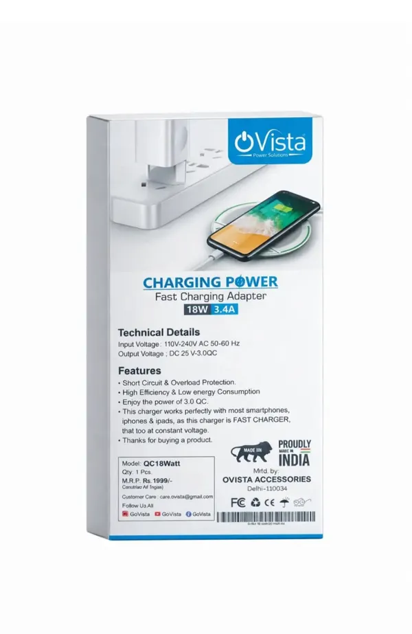 White_18_Watt_Charger_For_Mobile_Phones