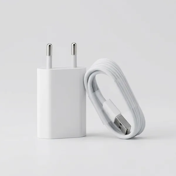 White_2.5A_V8_Charger_For_Mobile_Phones