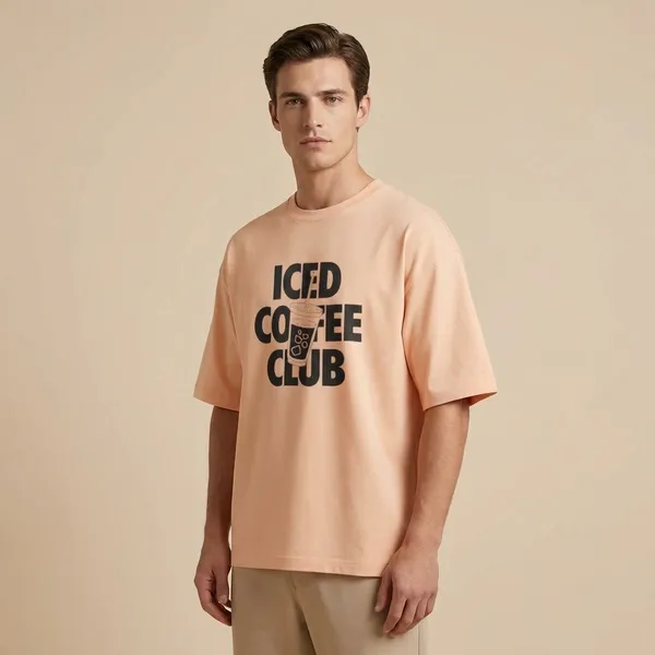 Peach_Cotton_Premium_T_Shirt