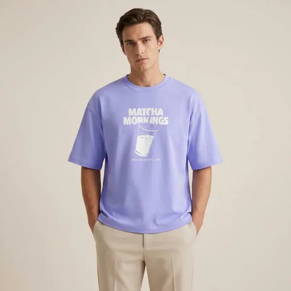 Lavender_Cotton_Premium_T_Shirt