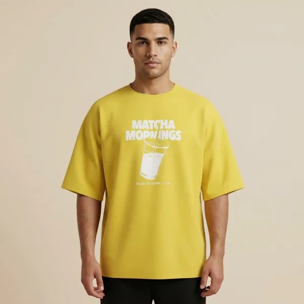 Mustard_Yellow_Cotton_Premium_T_Shirt
