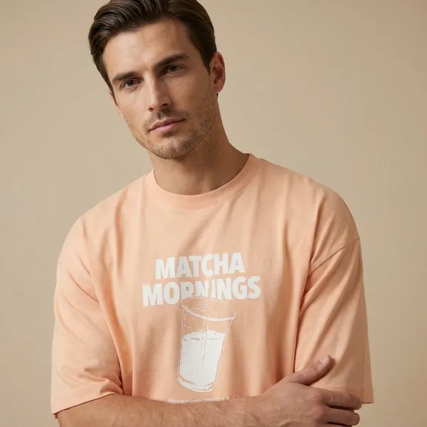 Peach_Cotton_Premium_T_Shirt