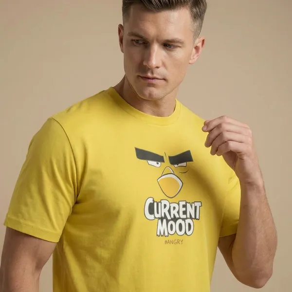 Mustard_Yellow_Cotton_Premium_T_Shirt
