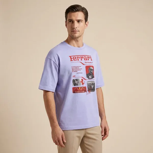 Lavender_Cotton_Premium_T_Shirt