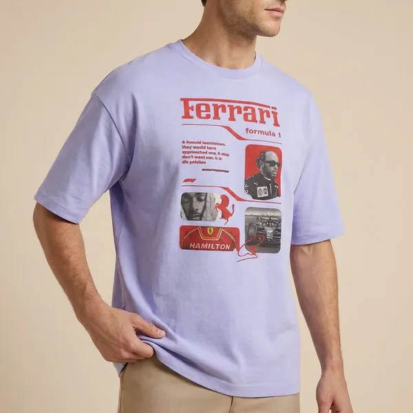 Lavender_Cotton_Premium_T_Shirt