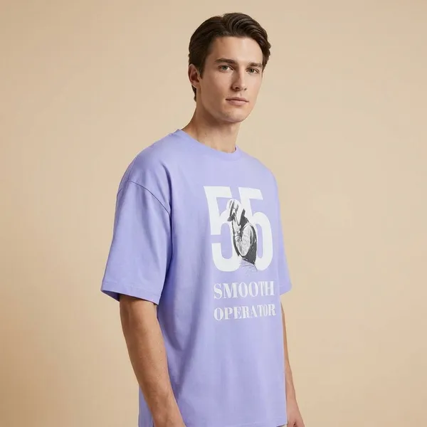Lavender_Cotton_Premium_T_Shirt