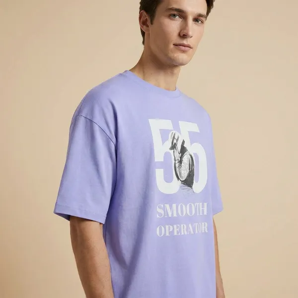 Lavender_Cotton_Premium_T_Shirt