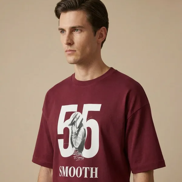 Maroon_Cotton_Premium_T_Shirt