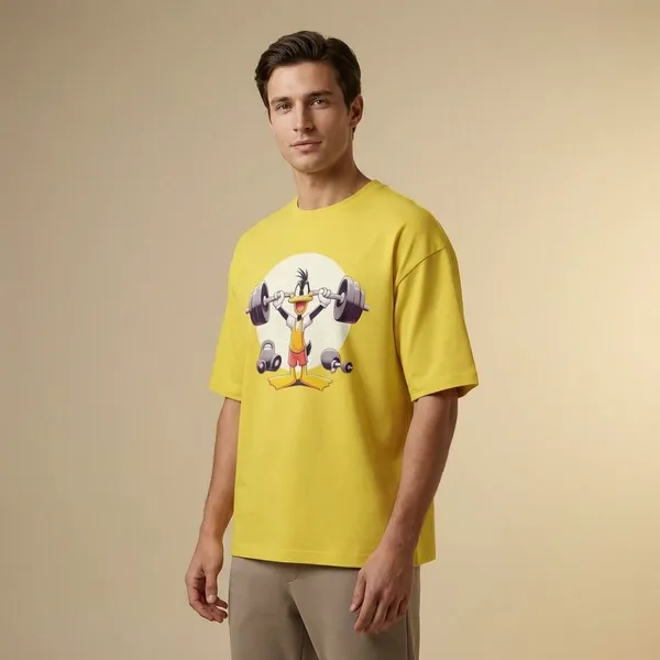 Mustard_Yellow_Cotton_Premium_T_Shirt