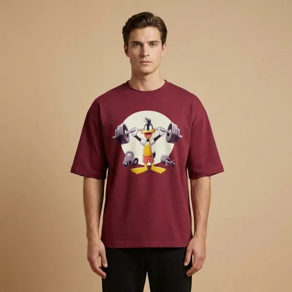 Maroon_Cotton_Premium_T_Shirt