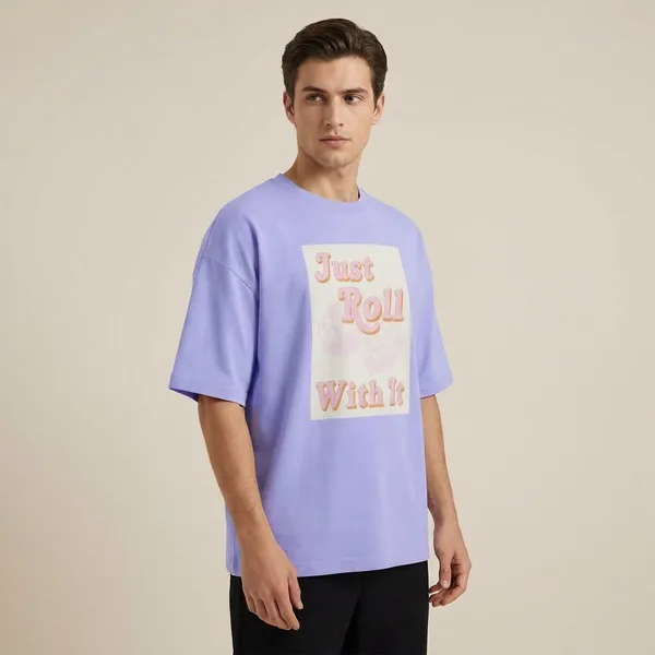 Lavender_Cotton_Premium_T_Shirt