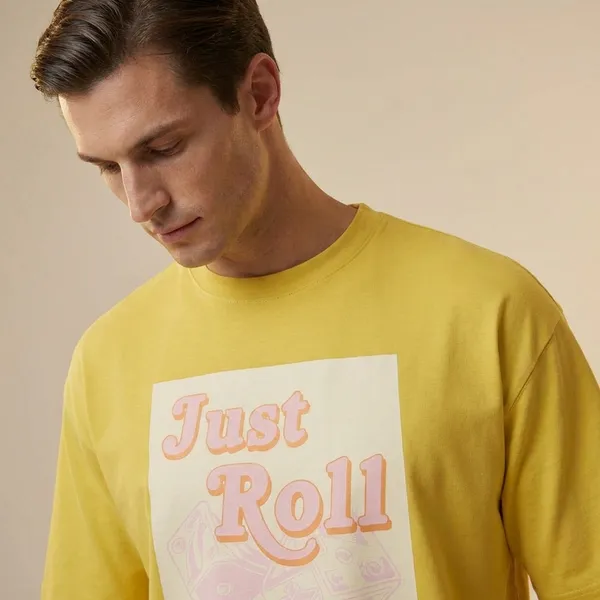 Mustard_Yellow_Cotton_Premium_T_Shirt