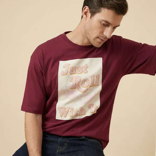 Maroon_Cotton_Premium_T_Shirt